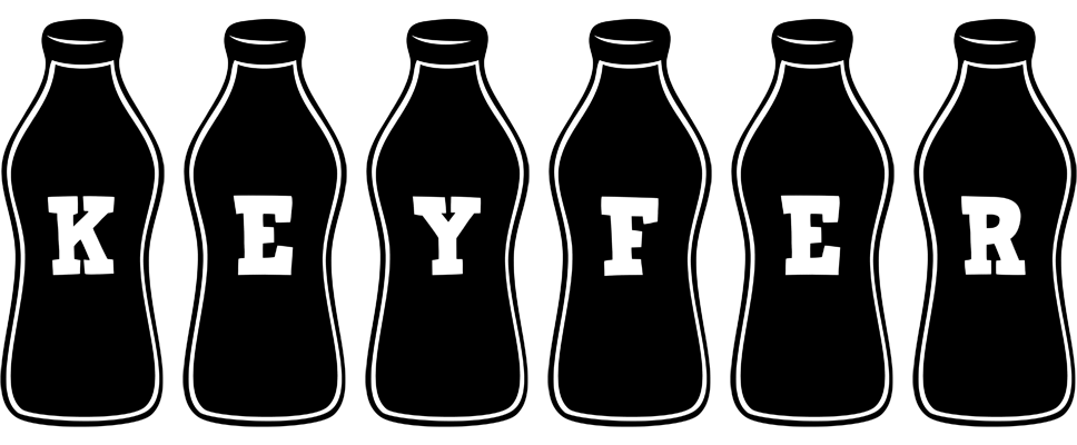 Keyfer bottle logo