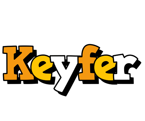 Keyfer cartoon logo