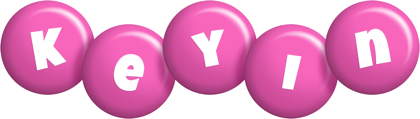 Keyin candy-pink logo