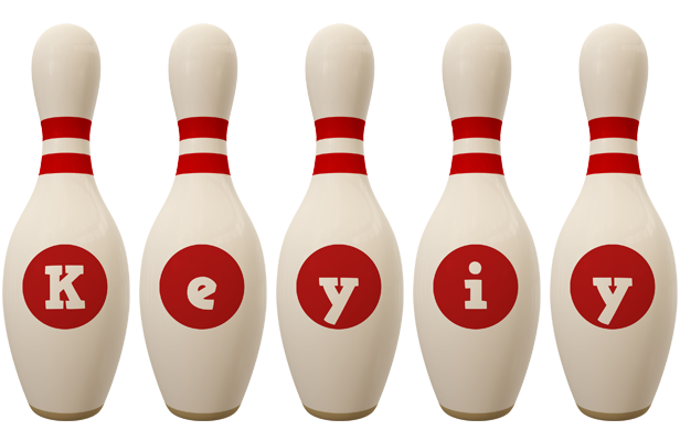 Keyiy bowling-pin logo