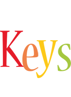 Keys birthday logo