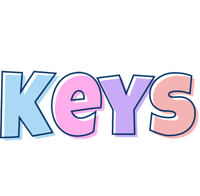 Keys pastel logo