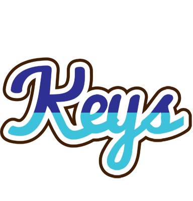 Keys raining logo
