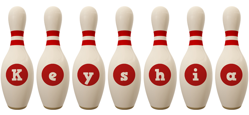 Keyshia bowling-pin logo
