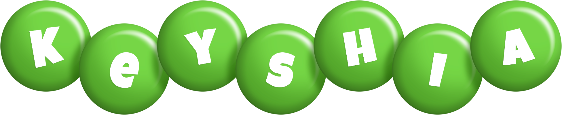 Keyshia candy-green logo