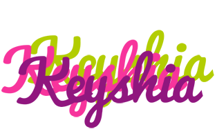 Keyshia flowers logo