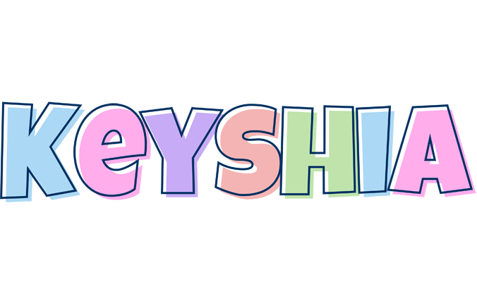 Keyshia pastel logo