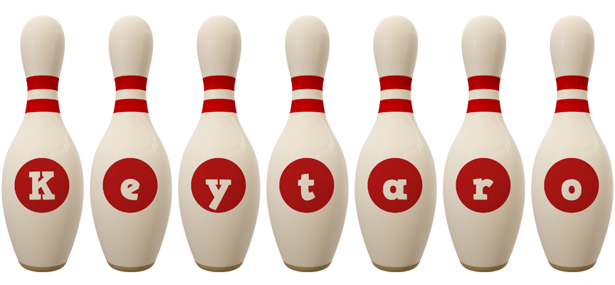 Keytaro bowling-pin logo