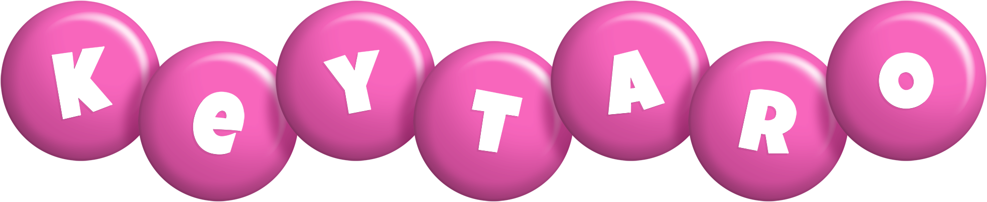 Keytaro candy-pink logo