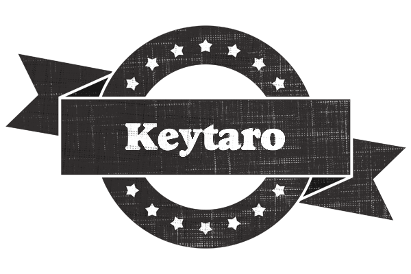 Keytaro grunge logo