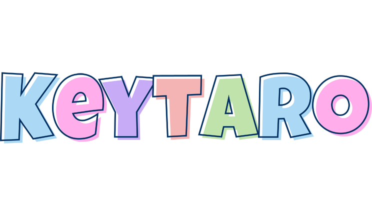 Keytaro pastel logo