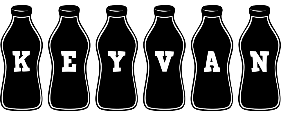 Keyvan bottle logo