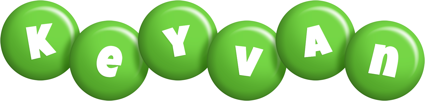 Keyvan candy-green logo