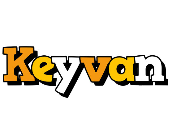 Keyvan cartoon logo