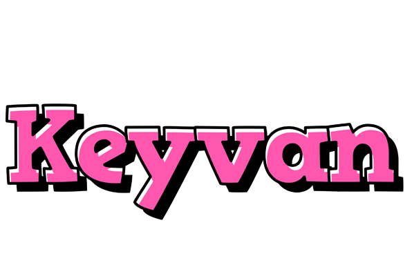 Keyvan girlish logo