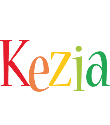 Kezia birthday logo