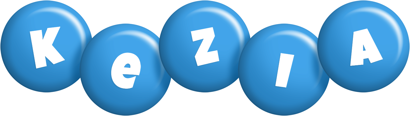 Kezia candy-blue logo