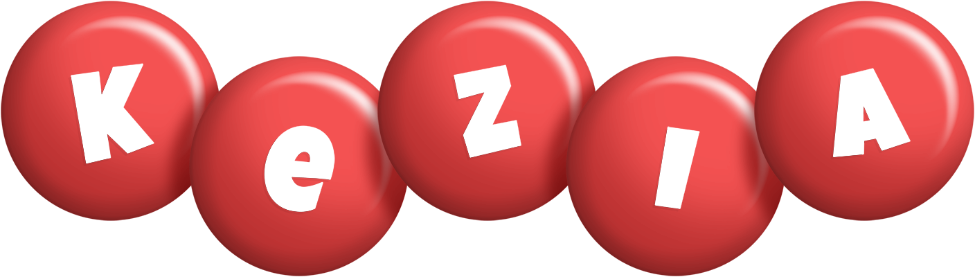 Kezia candy-red logo