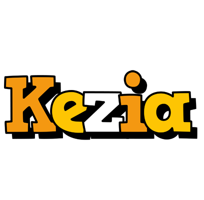 Kezia cartoon logo