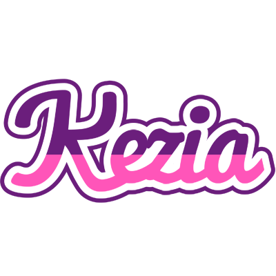 Kezia cheerful logo