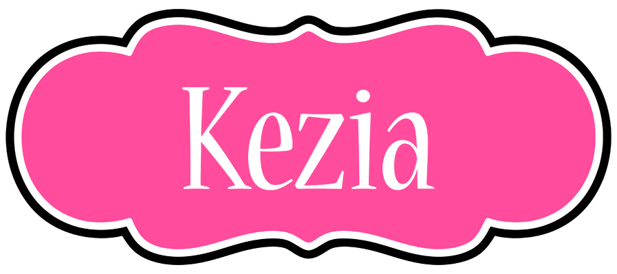 Kezia invitation logo