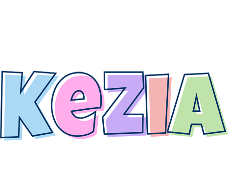 Kezia pastel logo