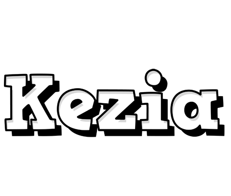 Kezia snowing logo
