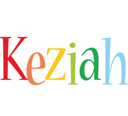 Keziah birthday logo