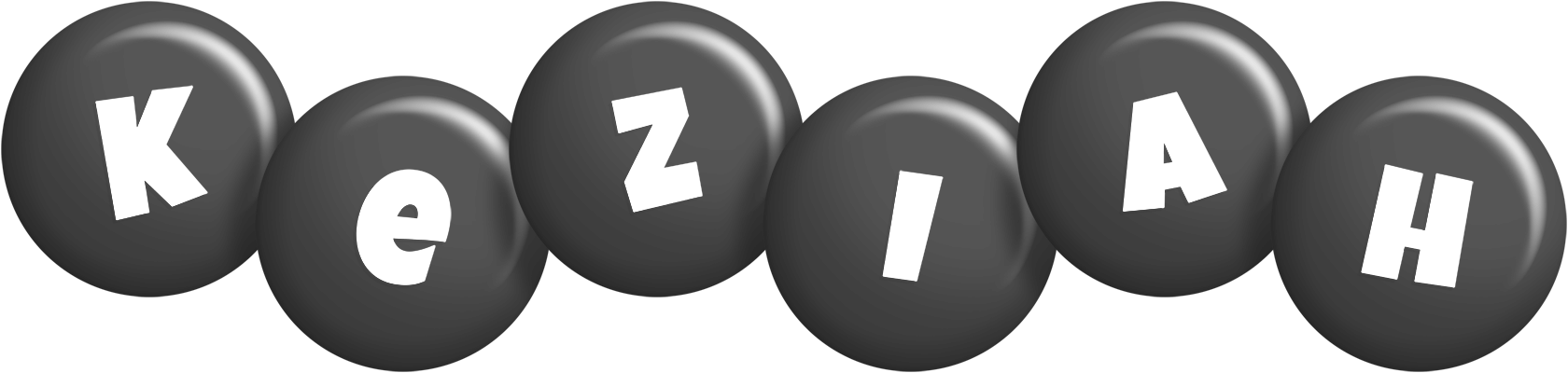 Keziah candy-black logo