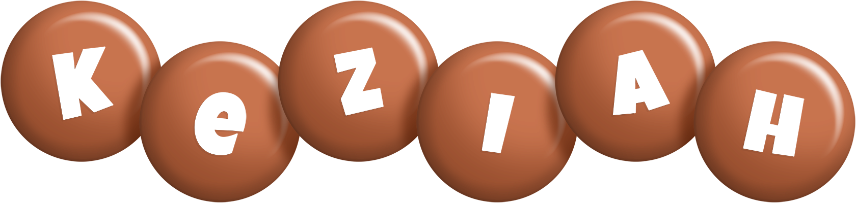 Keziah candy-brown logo