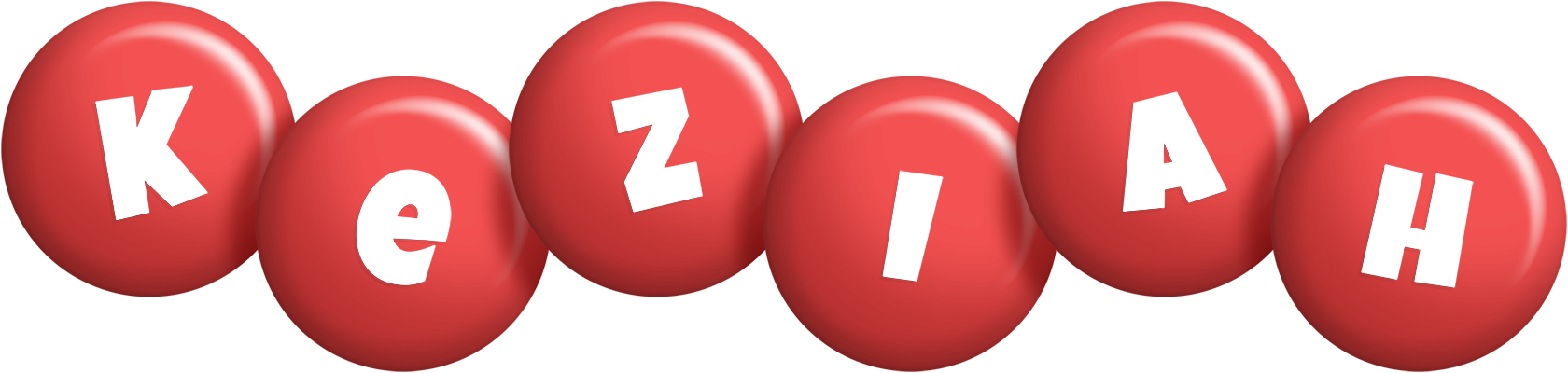 Keziah candy-red logo