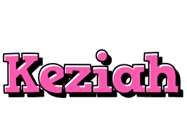 Keziah girlish logo