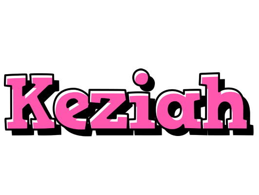 Keziah girlish logo