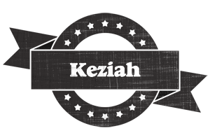 Keziah grunge logo