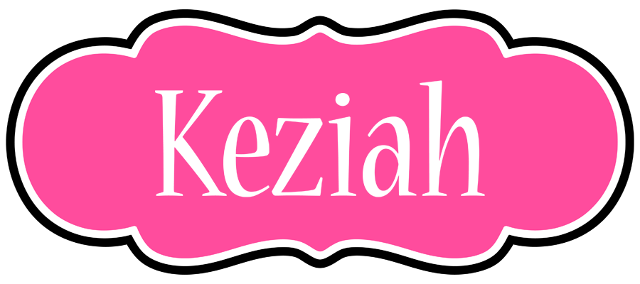 Keziah invitation logo