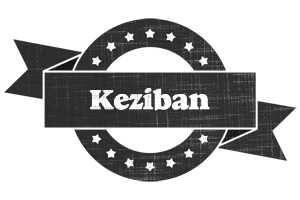 Keziban grunge logo