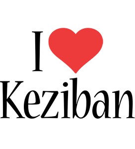 Keziban i-love logo