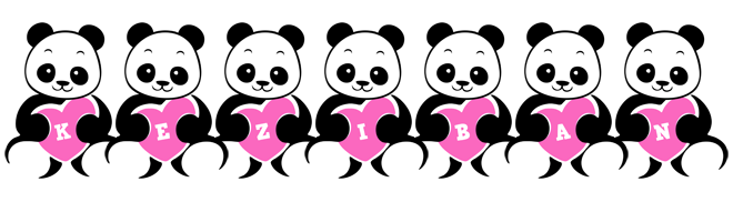 Keziban love-panda logo