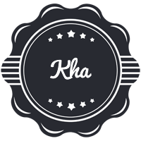 Kha badge logo