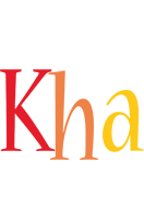 Kha birthday logo