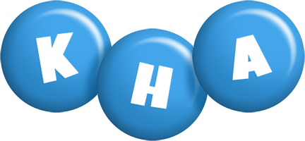 Kha candy-blue logo