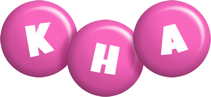 Kha candy-pink logo