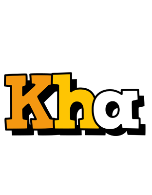 Kha cartoon logo