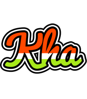 Kha exotic logo