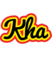 Kha flaming logo