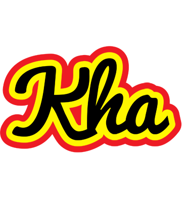 Kha flaming logo