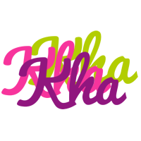 Kha flowers logo