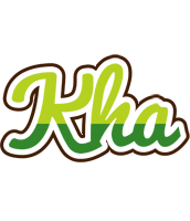 Kha golfing logo