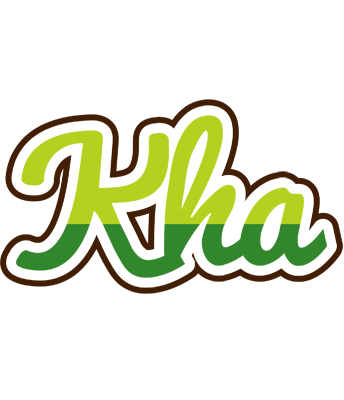 Kha golfing logo