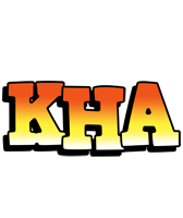 Kha sunset logo